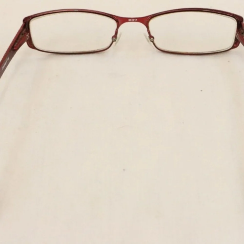 Jill Stuart Rose Gold RX Eyeglasses W/Case